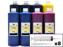 8x500ml Ink Refill Kit for CANON PFI-101, PFI-103, PFI-301, PFI-302, PFI-701, PFI-702